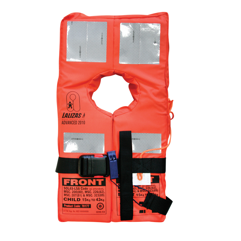 Kinder rettungsweste 30-40kg mit Schrittgurt 100N
