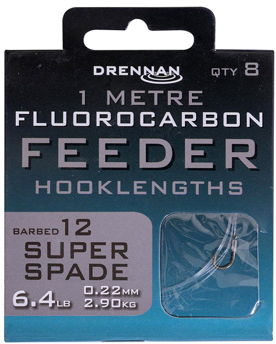 Fluorocarbon Feeder Hooklength Super Spade drennan