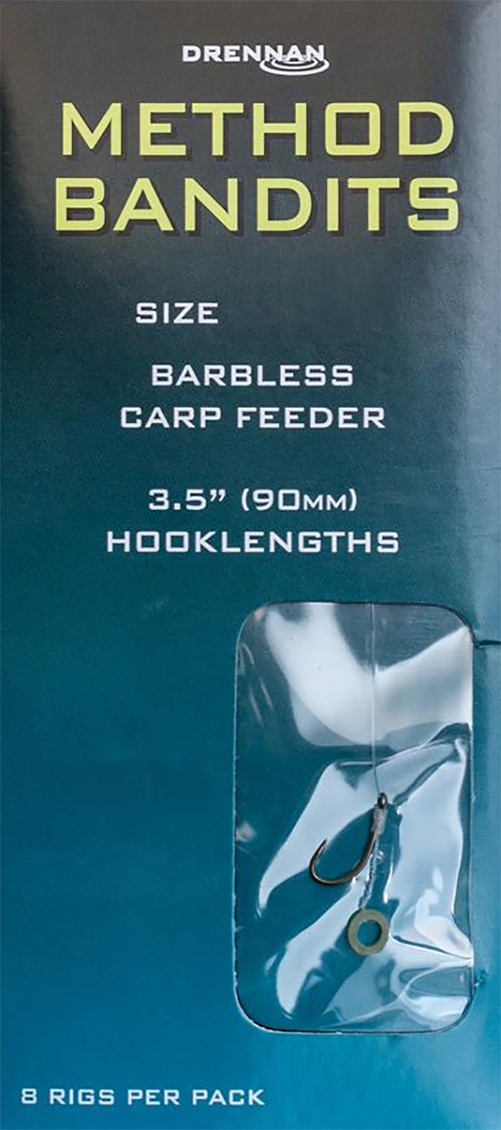 Method Bandits Carp Feeder Rigs - Barbless