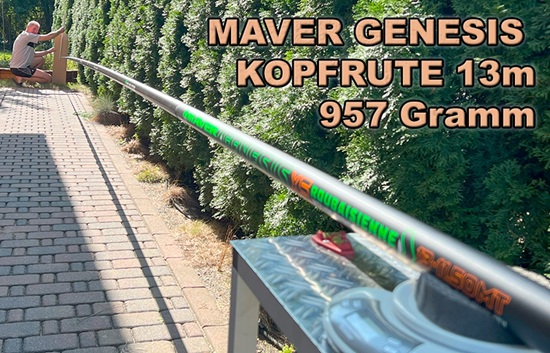 maver kopfrute genesis 13m