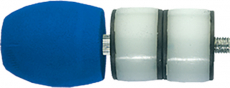 Expanda Skid Bung - doppelt - Pole Protector 34-50mm Durchmesser - blau