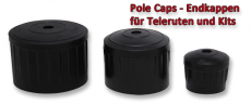 Rutenkappe (pole cups) zum Verschließen von Teleruten+Kits