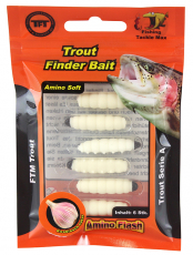 FTM Trout Finder Bait weiß 6 St.