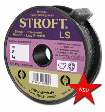 Stroft LS Angelschnur 200m low strech 0.10mm 1.4kg Abverkauf