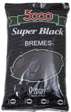 Sensas 3000 Super Black Bremes 1kg, MHD 04/2027