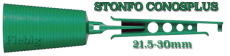 Stonfo/MCM Leiterzug Conosplus Nr.2 13-21mm mit Schlüssel