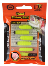 FTM Trout Finder Bait gelb 6 St.