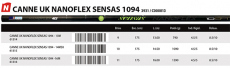 Sensas PACK UK NANOFLEX SENSAS 1094 16m, 1390 Gramm, 6+1 Kits