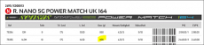 Sensas PACK UK NANOFLEX SENSAS 164 14.50m, 1190 Gramm, 7+1 Kits, Modell 2023