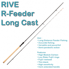Rive R-Feeder Long Cast Feederrute 3.60m 50-90 Gr. Wurfgewicht, Messeangebot 2020