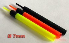 Hohlantennen für Waggler 6.5mm, 3 Stück (2x rot, 1x gelb)