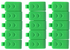 Sensas Markerset für Verschlussstecker, INDIKATOREN FÜR LADE WOLD CHAMPION, 12 Stück