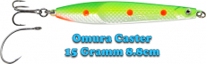 FTM Omura Caster 15 Gramm, 8.8 cm - Eyecatcher, UV-Aktiv