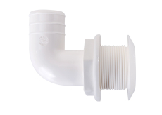 90 Grad gewinkelter Borddurchlass Ø 25 mm