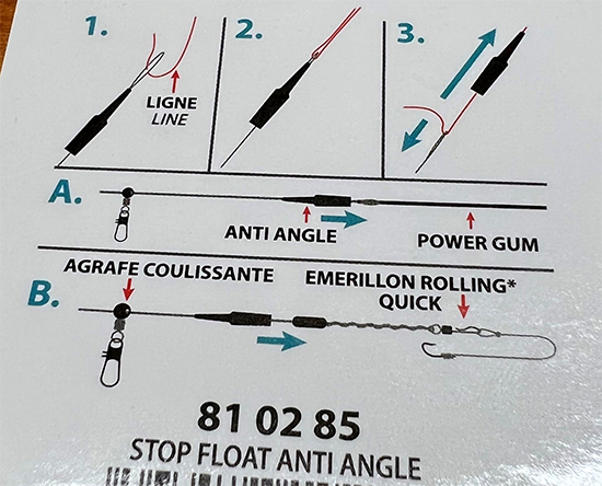 STOP FLOAT ANTI ANGLE rive